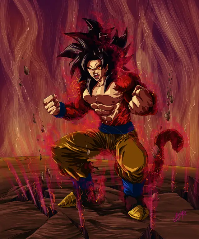 Goku Super Saiyan 4 dalam Dragon Ball GT