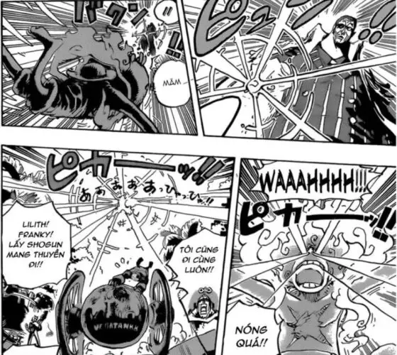 Gambar kekuatan baru yang muncul di One Piece 1094