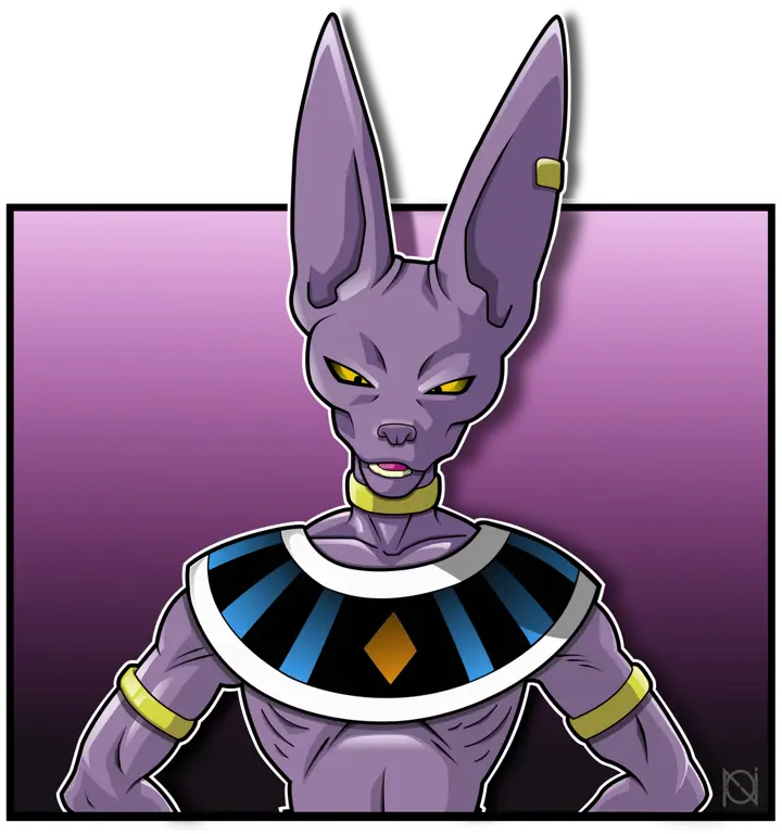 Gambar Beerus, Dewa Penghancur Universe 7