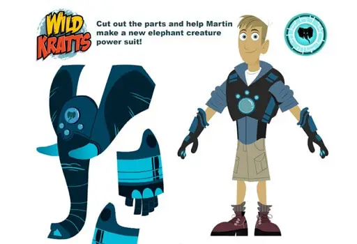 Gambar Creature Power Suit Wild Kratts