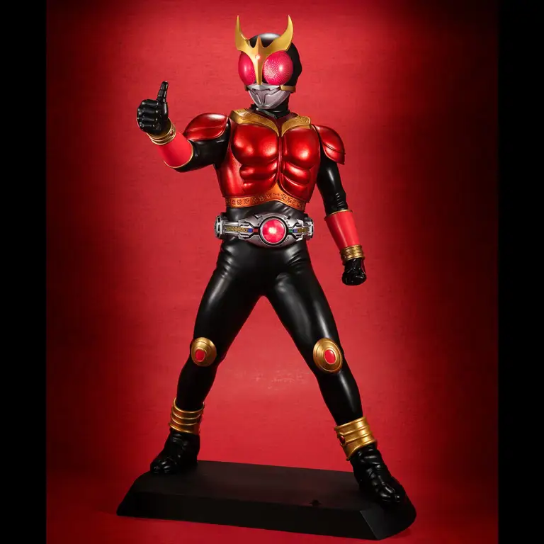 Kamen Rider Kuuga Mighty Form, salah satu Kamen Rider Merah yang ikonik