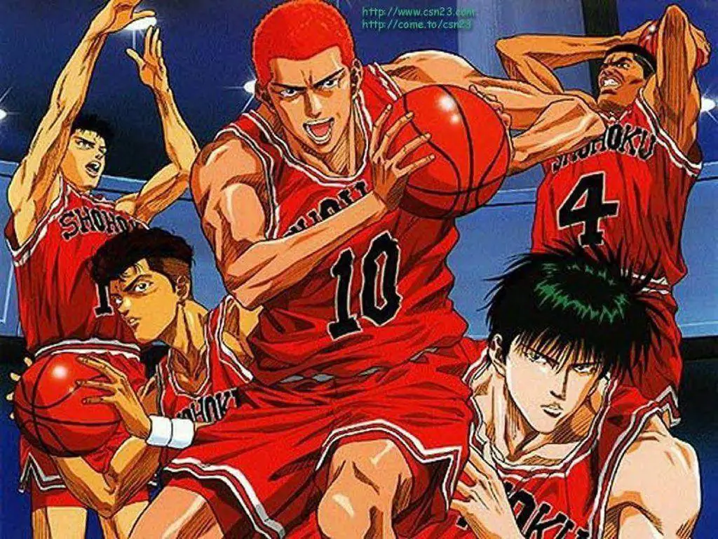 Adegan anime slam dunk yang spektakuler