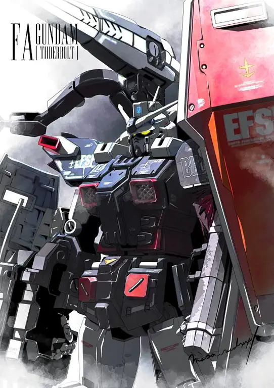 Perbandingan mecha di Gundam Thunderbolt