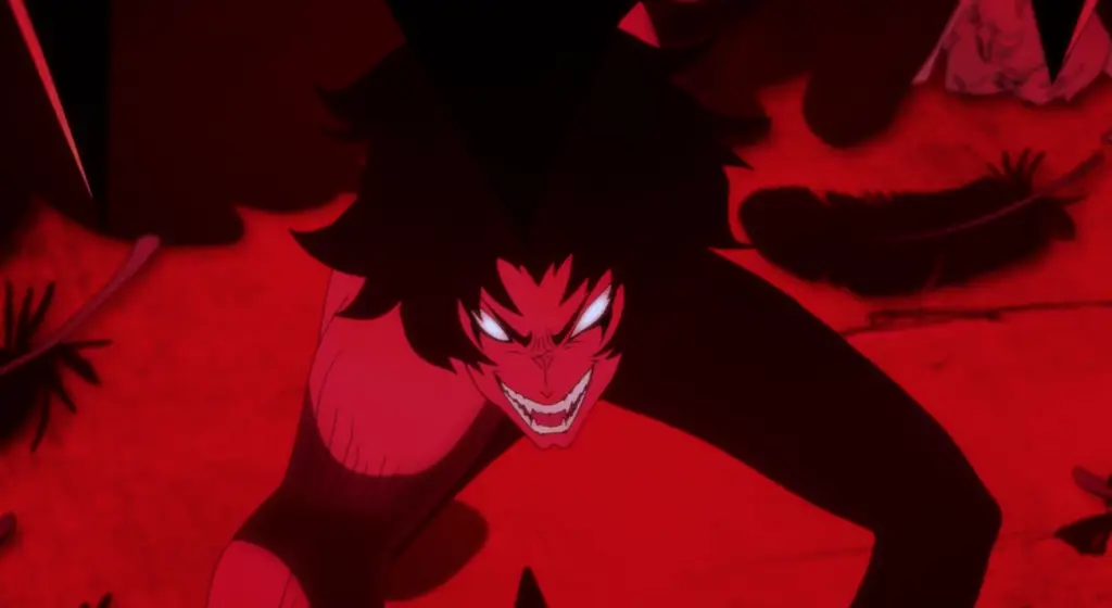 Adegan anime Devilman yang menegangkan