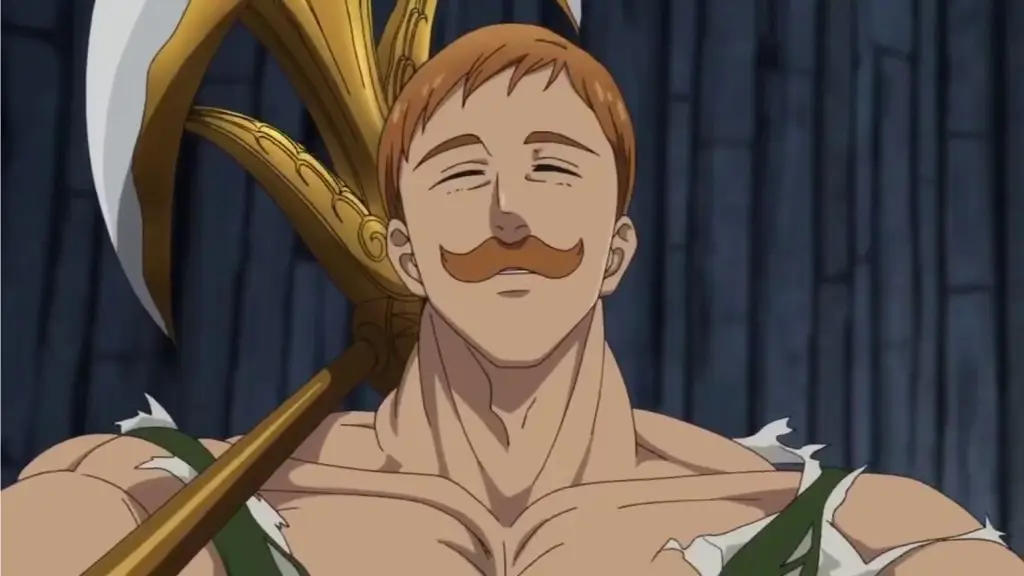 Gambar Escanor dari Seven Deadly Sins