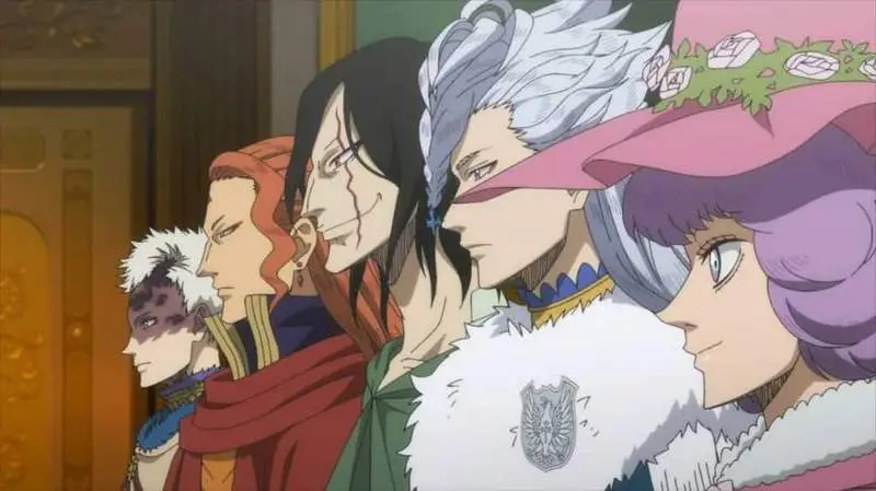 Kekuatan dan persahabatan para Ksatria Sihir Para Ksatria Sihir Black Clover
