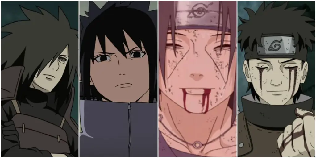 Gambar Klan Uchiha di Anime Naruto