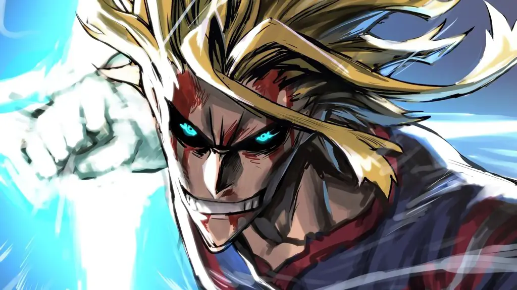 All Might, simbol perdamaian di My Hero Academia