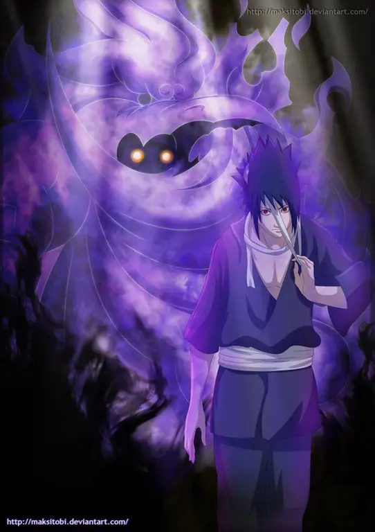 Kekuatan gabungan Naruto dan Sasuke