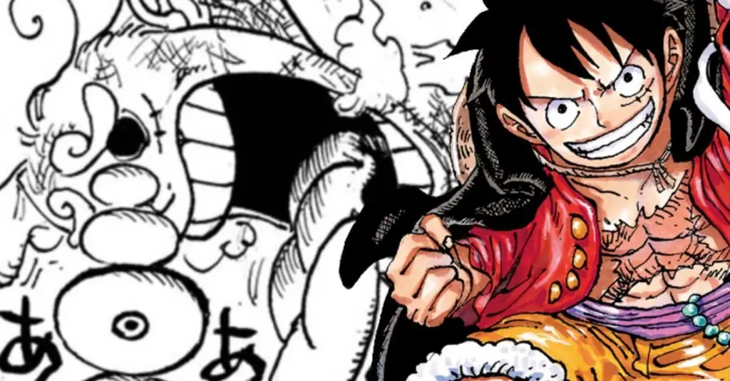 Luffy dalam Gear 5 di One Piece chapter 1049