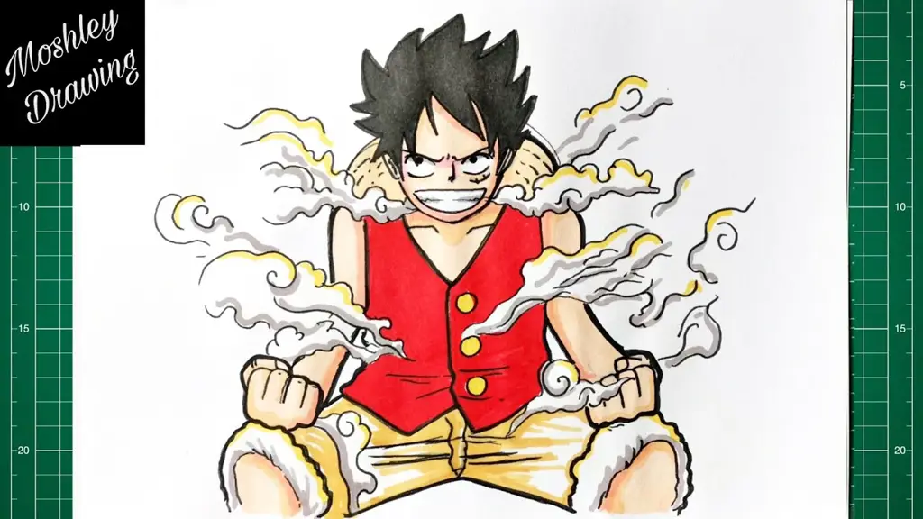 Luffy menggunakan Gear Second melawan Arlong