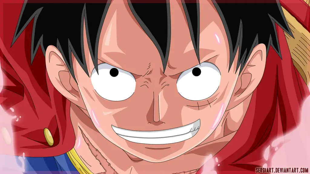 Luffy menggunakan Gear Second melawan Lucci