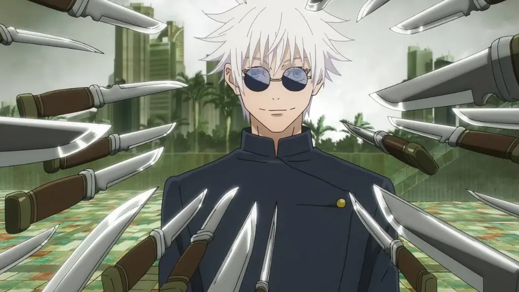 Kekuatan Gojo Satoru yang Menakjubkan Gambar Gojo Satoru dari Jujutsu Kaisen Season 2
