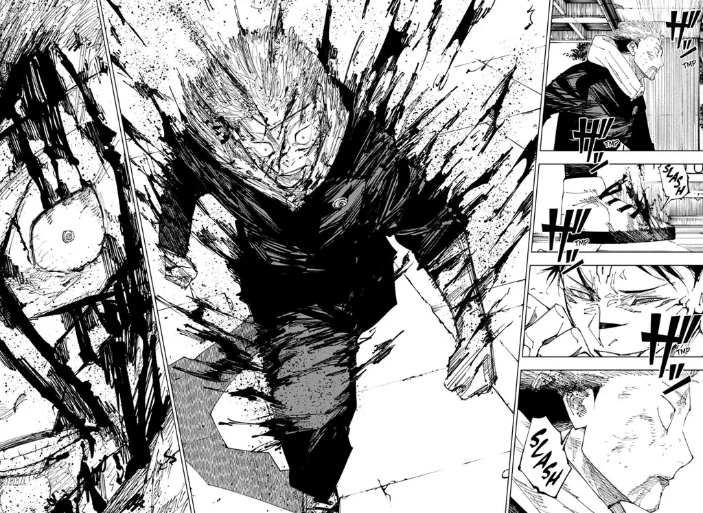 Gambar Gojo Satoru di Jujutsu Kaisen chapter 266