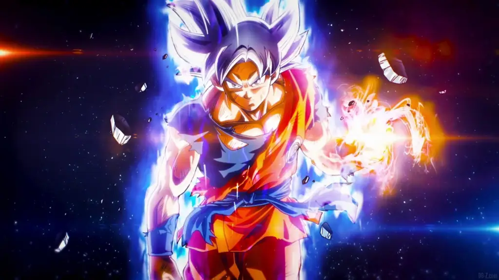 Gambar Goku dalam wujud Super Saiyan di Dragon Ball Heroes