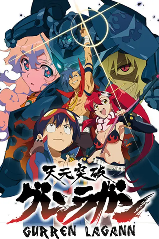 Mecha Gurren Lagann yang gagah perkasa