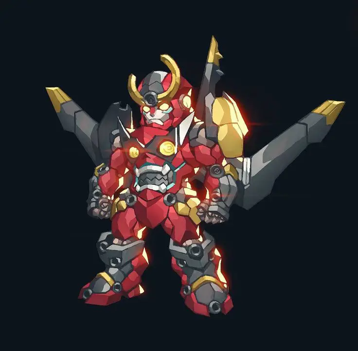 Adegan aksi mecha Gurren Lagann yang epik