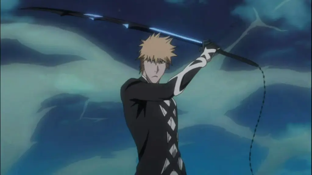 Ichigo dalam bentuk Hollowfikasi Bankai