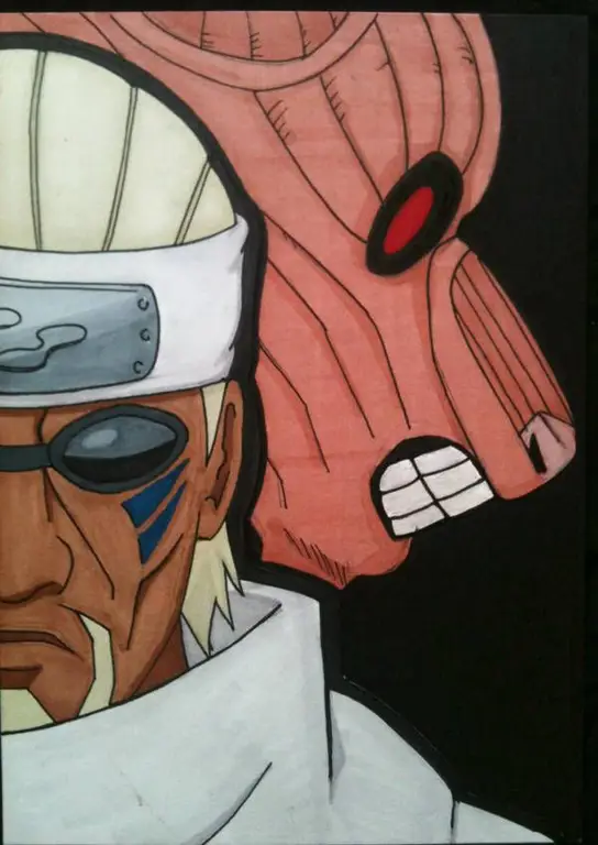 Gambar Killer Bee dengan Hachibi