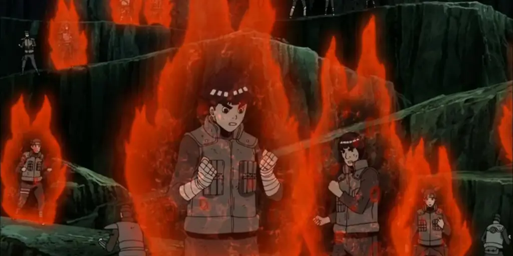 Naruto menggunakan chakra Kurama