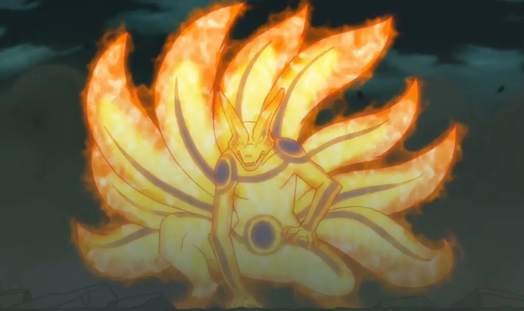 Naruto dalam mode Chakra Kurama