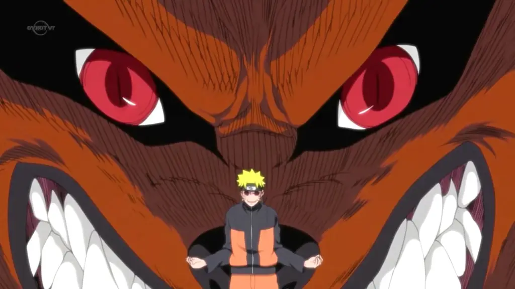 Naruto dan Kurama bekerja sama