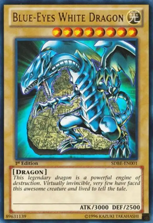 Kartu Blue-Eyes White Dragon