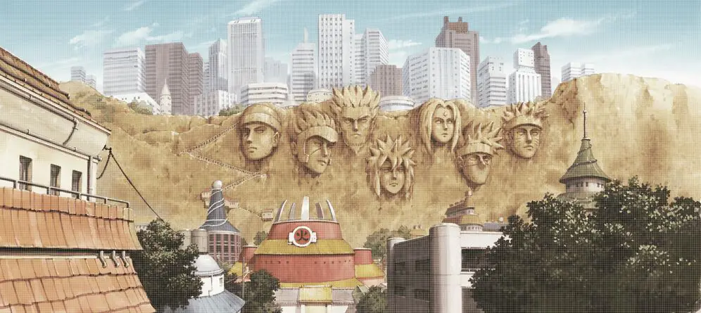 Naruto sebagai Hokage dengan Sage Mode