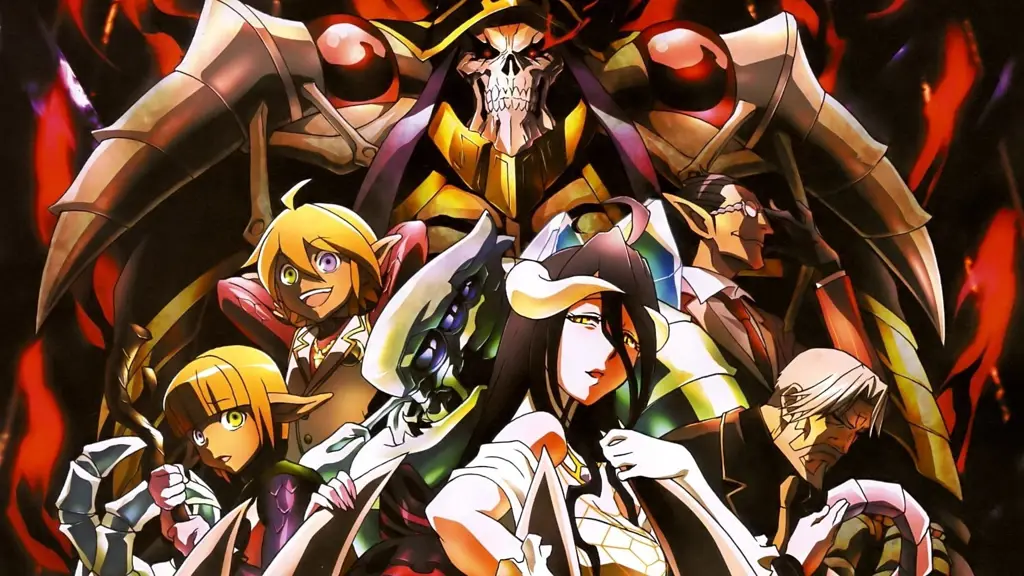 Ilustrasi Overlord of Insect dalam anime