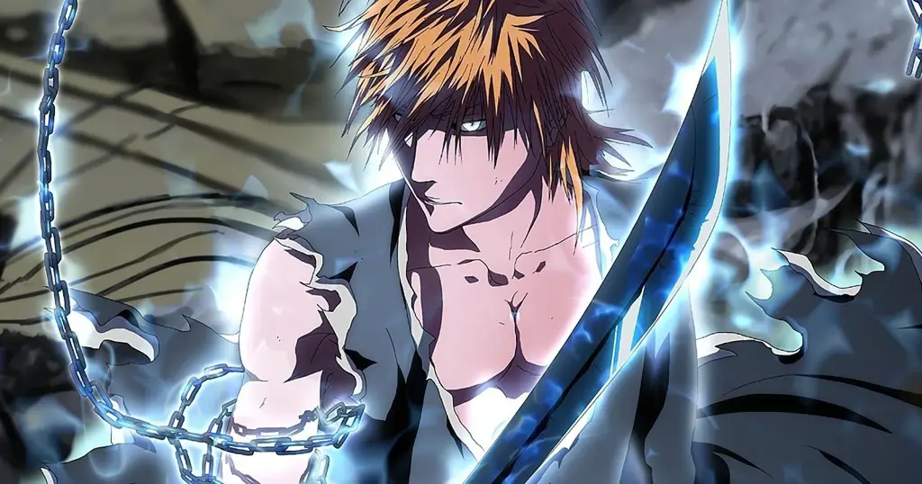 Ichigo Kurosaki menggunakan Reiatsu