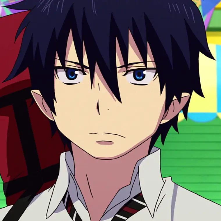 Rin Okumura dari anime Blue Exorcist