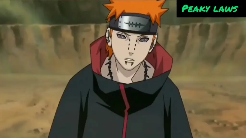 Naruto dalam mode Sage melawan Pain