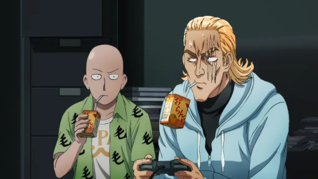 Saitama di One Punch Man season 2