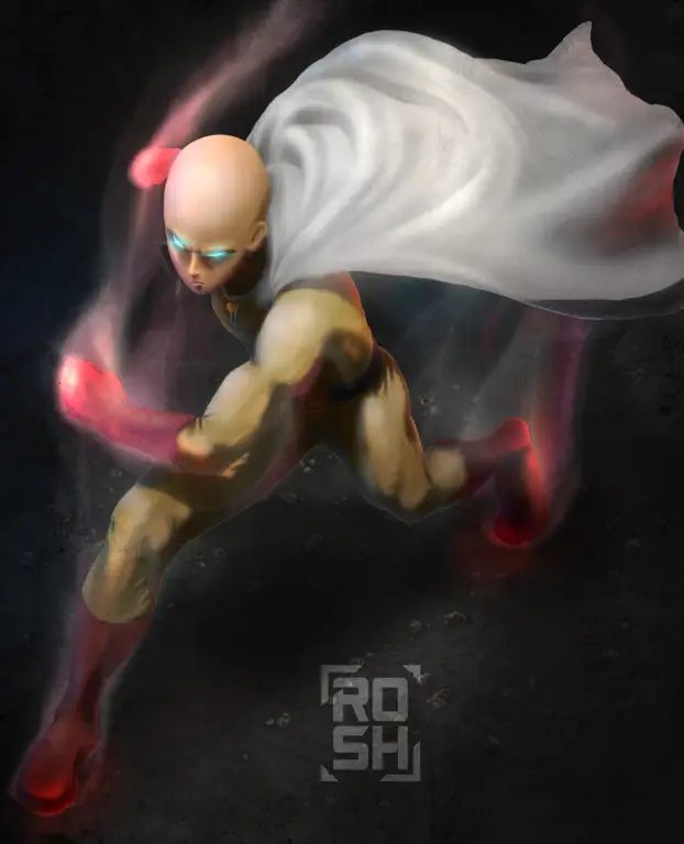 Saitama, karakter utama One Punch Man