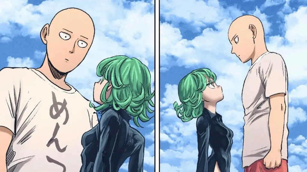 Gambar Saitama, pahlawan botak dari One Punch Man