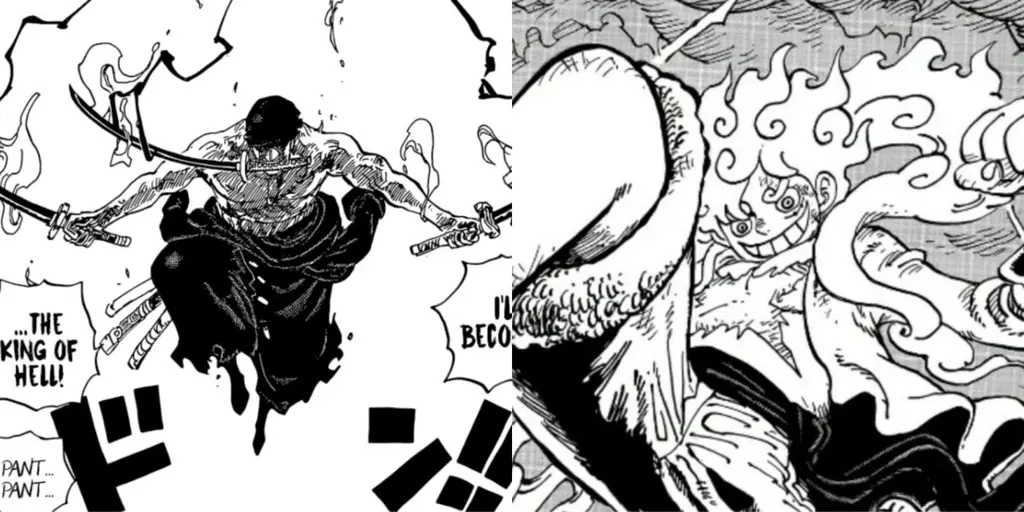 Adegan pertarungan Samehada di One Piece