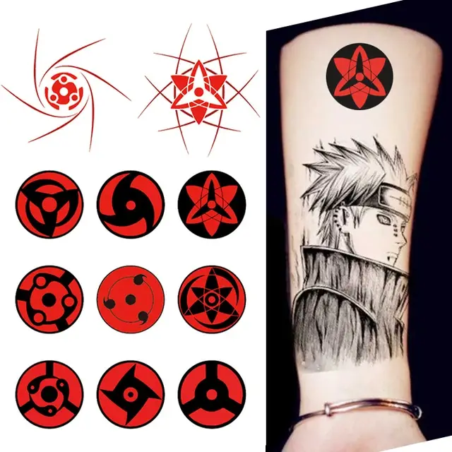 Sasuke dengan Sharingan aktif