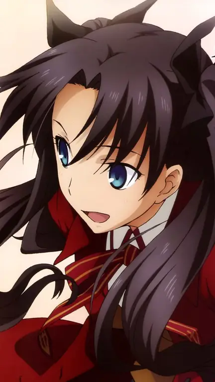 Rin Tohsaka dalam pertarungan sihir