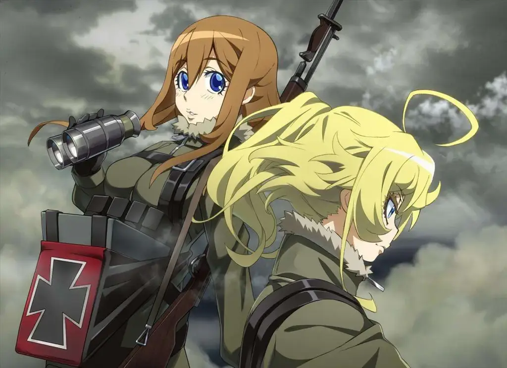 Adegan sihir di anime Youjo Senki