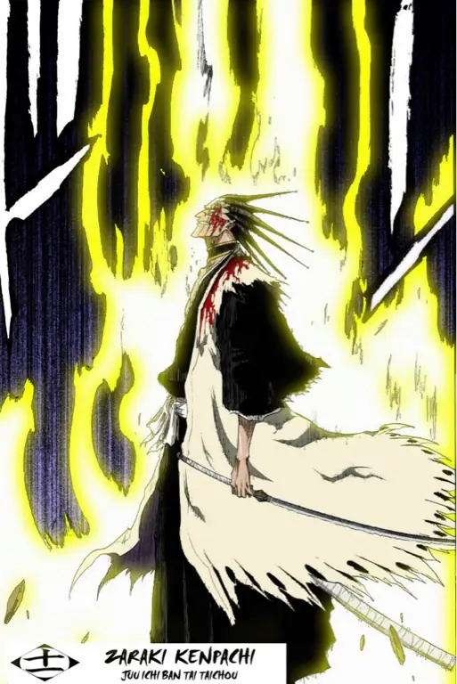 Ilustrasi spiritual pressure dalam Bleach