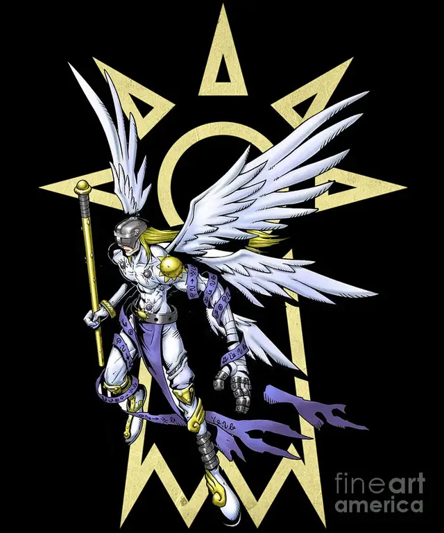 Gambar Angemon, Digimon T.K.