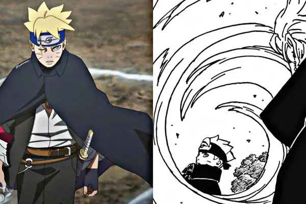 Gambar kekuatan tersembunyi Boruto