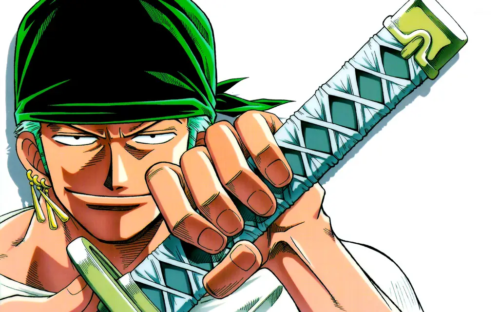 Gambar Roronoa Zoro dari One Piece