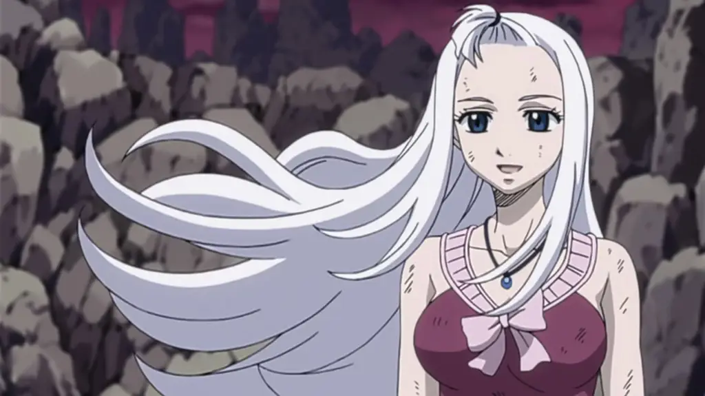 Gambar ekspresi lembut Mirajane