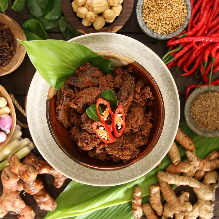 Gambar makanan Indonesia yang lezat
