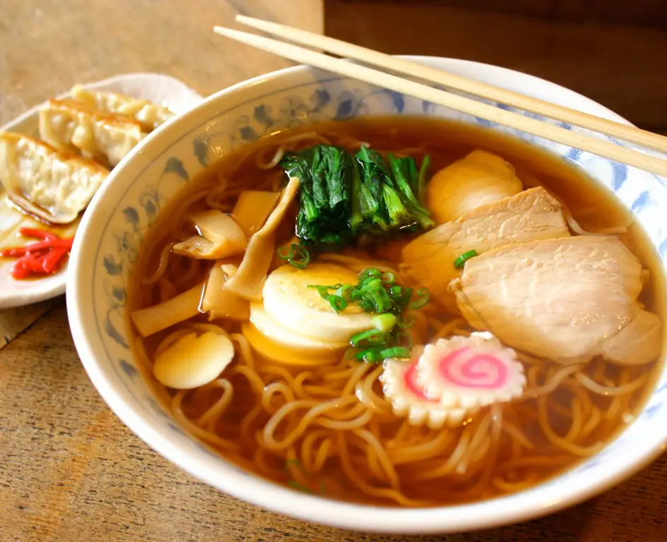 Semangkuk ramen Daisuki yang lezat dan menggugah selera