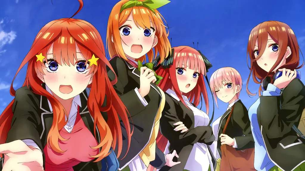 Karakter-karakter dalam Gotoubun no Hanayome