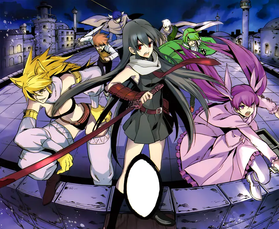 Para anggota Night Raid dalam Akame ga Kill