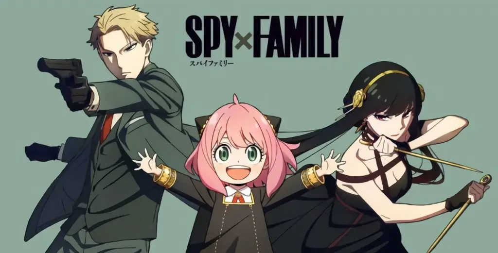 Gambar karakter-karakter utama Spy x Family