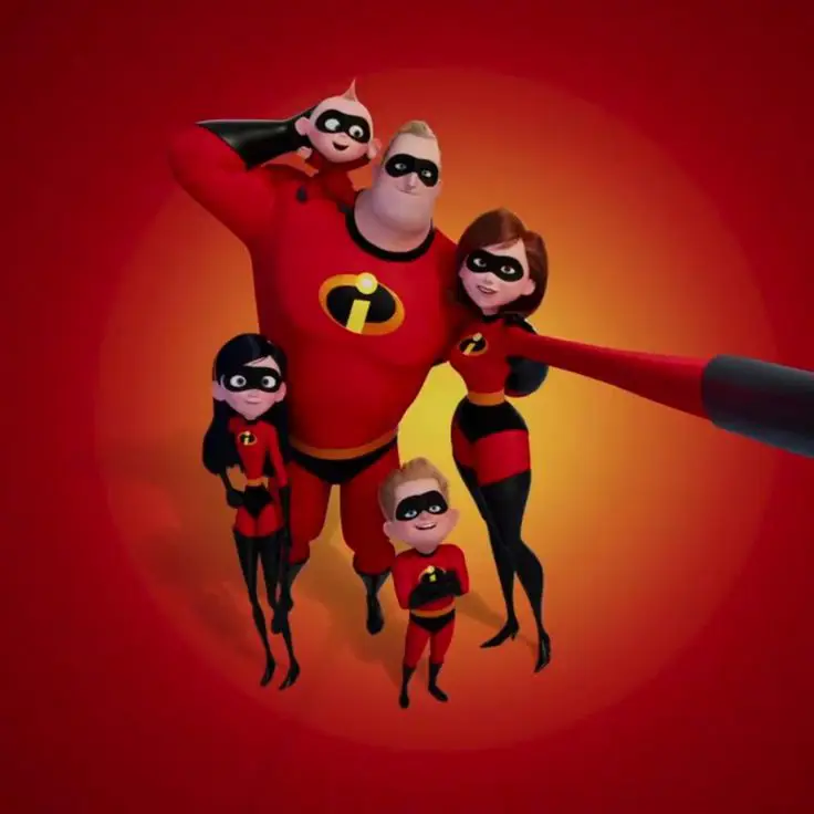 Adegan keluarga The Incredibles 2